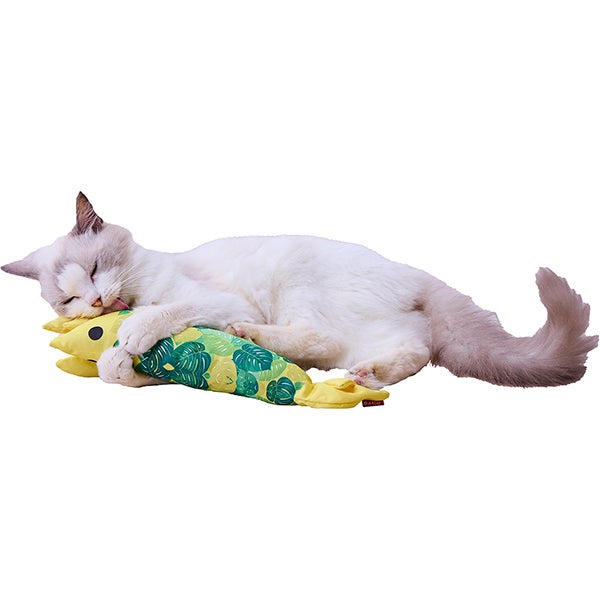 10%OFF！ひんやり特集】猫用おもちゃ ひんやりけりぐるみ エビ