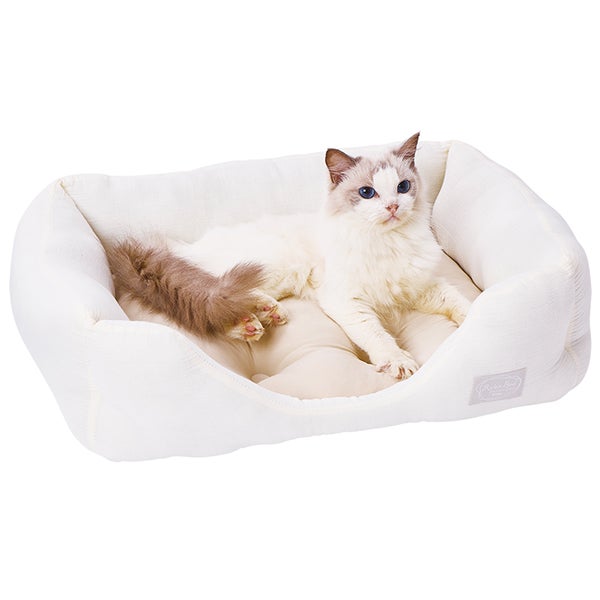 匿名配送/ペット用ベッド 10%OFF！ひんやり特集】犬猫用ベッド ひんやりくつろぎベッド フィット