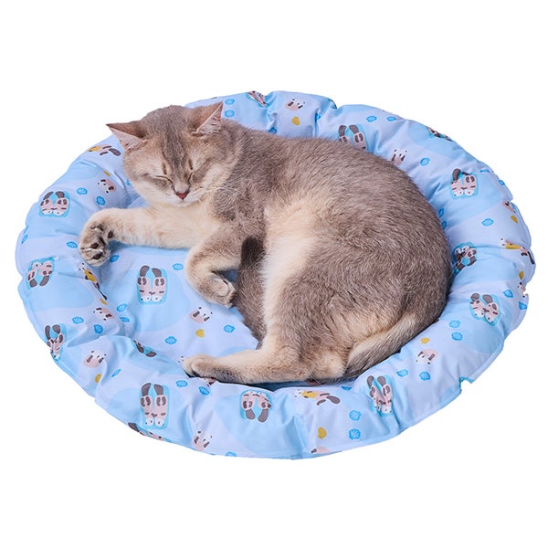 10%OFF！ひんやり特集】犬猫用ベッド ひんやり ラウンド ジェルベッド