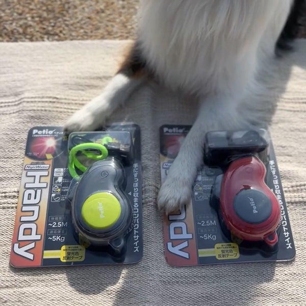 20%OFF！スーパーSALE】犬用伸縮引ひも リールリード ナイトウォーカー