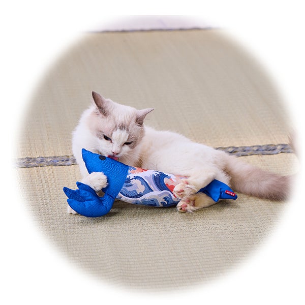 猫用おもちゃ 猫小町 けりぐるみ エビ 荒波 | ペティオ オンライン