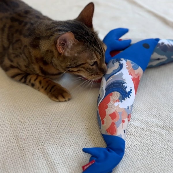 猫用おもちゃ 猫小町 けりぐるみ エビ 荒波 | ペティオ オンライン