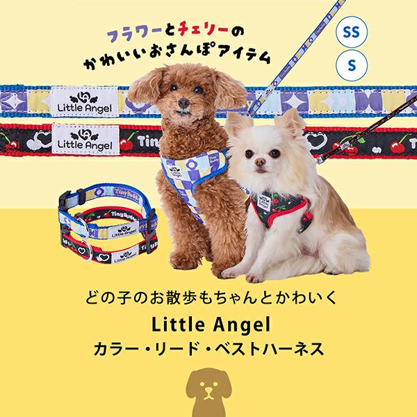 犬用首輪 Little Angel チェリー カラー S | ペティオ オンライン